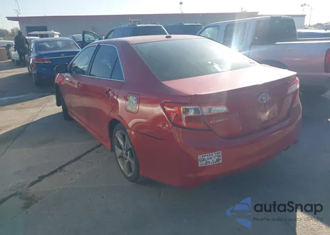 2012 Toyota Camry Se Limited Edition из США, поврежденный, VIN 4T1BF1FK8CU633411